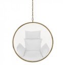 Függőfotel Bubble Typ I átlátszó-arany-fehér