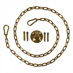 Függőfotel Bubble Typ I átlátszó-arany-fehér