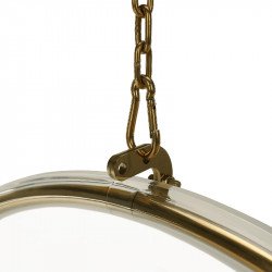 Függőfotel Bubble Typ I átlátszó-arany-fehér