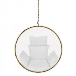 Függőfotel Bubble Typ I átlátszó-arany-fehér