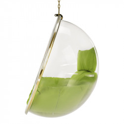 Függőfotel Bubble Typ I átlátszó-arany-zöld