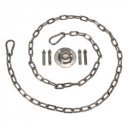 Függőfotel Bubble Typ I rózsaszín-ezüst-fehér