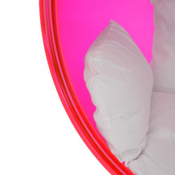 Függőfotel Bubble Typ I rózsaszín-ezüst-fehér