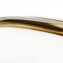 Függőfotel állvánnyal Bubble Typ II átlátszó-arany-szürke