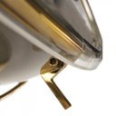 Függőfotel állvánnyal Bubble Typ II átlátszó-arany-szürke