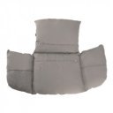 Függőfotel állvánnyal Bubble Typ II átlátszó-arany-szürke