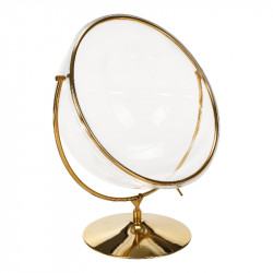 Függőfotel állvánnyal Bubble Typ II átlátszó-arany-szürke