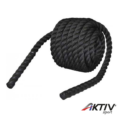 Erősítő kötél Battle wrap PROtech 150 m 3,9 cm fekete