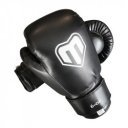 Boxkesztyű gyerek Saman Kid Fit műbőr fekete 8 oz