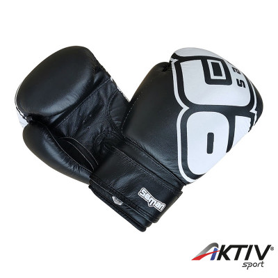 Boxkesztyű Saman Eco 2.0 bőr fekete