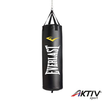 Boxzsák Everlast Nevatear bag fekete-fehér 100x33 cm