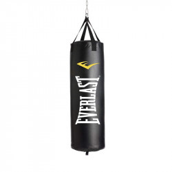 Boxzsák Everlast Nevatear bag fekete-fehér 100x33 cm Sportszer Everlast
