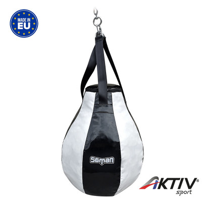 Boxzsák Saman bogyó 62x52x52 cm fekete-fehér