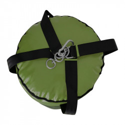 Boxzsák Saman Colours műbőr 120x40 cm fekete-military