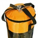 Boxzsák Saman Colours műbőr 120x40 cm fekete-sárga