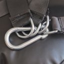 Boxzsák Samansport Slim műbőr 100x30 cm fekete