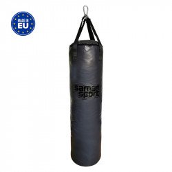 Boxzsák Samansport műbőr 120x35 cm acélkék limited edition Sportszer Saman