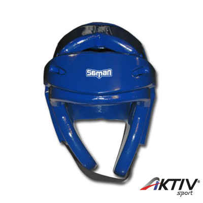 Fejvédő Saman Fight Dipped foam kék M