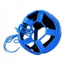 Fejvédő Saman Jawz arcvédős műbőr kék M