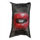 Fejvédő Saman Jawz arcvédős műbőr piros M