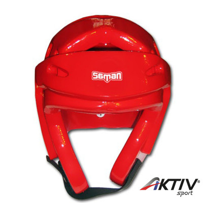 Fejvédő Saman Fight Dipped foam piros S