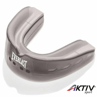Fogvédő Everlast dupla soros szürke-fekete felnőtt