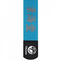 Lábfejes lábszárvédő Tokaido Design 2021 WKF PU kék