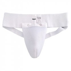 Suspensor Saman pamut, poly ventillációs hálóval fehér XL Sportszer Saman