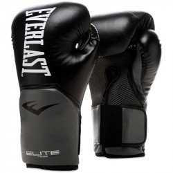 Bokszkesztyű Everlast Elite Training fekete-szürke 10 oz Sportszer Everlast