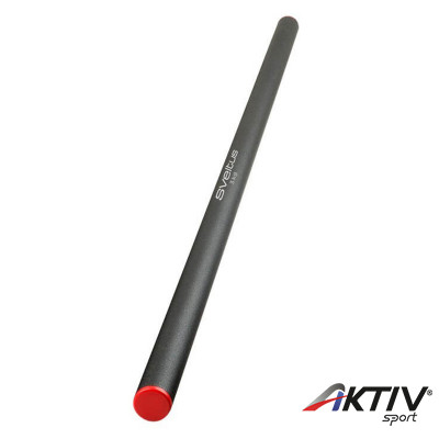 Nehezített acél rúd Sveltus 1 m 3 kg piros