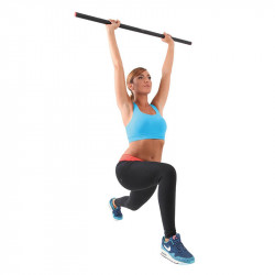 Nehezített acél rúd Sveltus 1 m 5 kg sárga