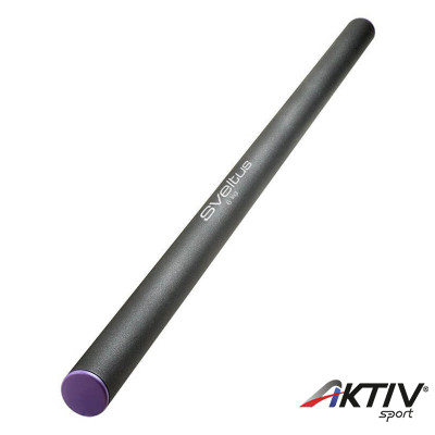 Nehezített acél rúd Sveltus 1 m 6 kg lila