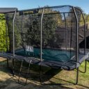 Trambulin Jumpking Deluxe szögletes 243x365 cm