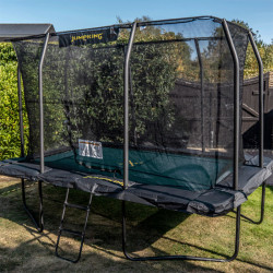 Trambulin Jumpking Deluxe szögletes 243x365 cm