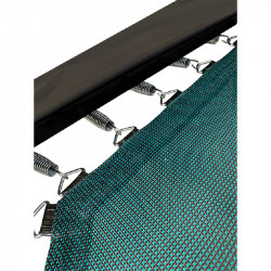 Trambulin Jumpking Deluxe szögletes 243x365 cm