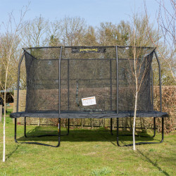 Trambulin Jumpking Deluxe szögletes 304x426 cm
