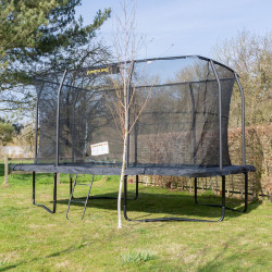 Trambulin Jumpking Deluxe szögletes 304x426 cm