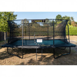 Trambulin Jumpking Deluxe szögletes 365x518 cm
