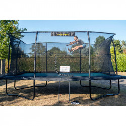 Trambulin Jumpking Deluxe szögletes 365x518 cm