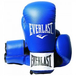 Bokszkesztyű Everlast Rodney PU kék 16 oz Sportszer Everlast