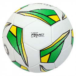 Futball labda Aktivsport GLOBAL zöld-sárga-fekete méret: 4