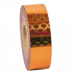 Dekorációs szalag tornakarikára Amaya 14 m hal pikkely narancs Sportszer Amaya