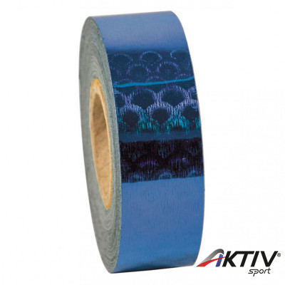 Dekorációs szalag tornakarikára Amaya 14 m hal pikkely sötét kék