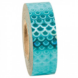 Dekorációs szalag tornakarikára Amaya 14 m hal pikkely türkíz Sportszer Amaya
