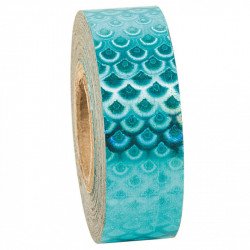 Dekorációs szalag tornakarikára Amaya 14 m hal pikkely türkíz Sportszer Amaya
