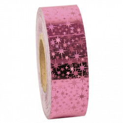 Dekorációs szalag tornakarikára Amaya 14 m csillag rózsaszín Sportszer Amaya