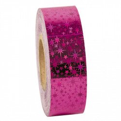 Dekorációs szalag tornakarikára Amaya 14 m csillag fukszia Sportszer Amaya