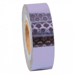 Dekorációs szalag tornakarikára Amaya 14 m hal pikkely világos lila Sportszer Amaya