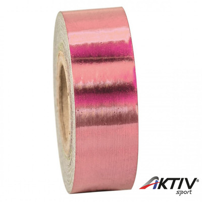 Dekorációs szalag tornakarikára Amaya 14 m szivárvány rózsaszín