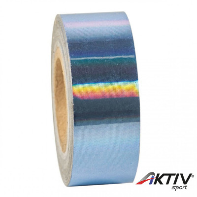 Dekorációs szalag tornakarikára Amaya 14 m szivárvány világos lila